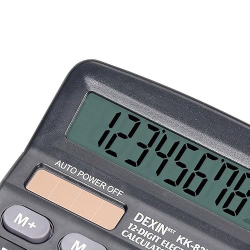 Calculator Office Supplies, Solar Calculator, Power Supply, 12 Bit Large Display Screen, Accounting Computer, Cross-Border Supply