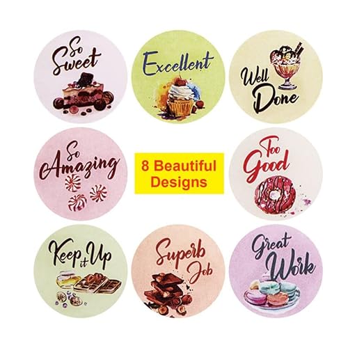 UOHLCX Sticker Wedding Birthday Party Gift Decoration Baking Seal Encouragement Stickers