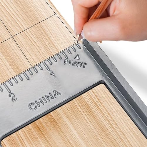 Angle Protractor,7inch Triangle Ruler 90 Degree Square Ruler Woodworking Measurement Tool Carpenter Square Tool