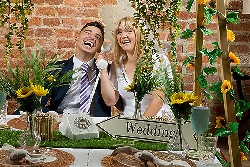 Retro Style Rotating Wedding Audio Guestbook Telephone Audio Guestbook for Wedding Retro Audio for Wedding Event Birthday Party Message Voicemail
