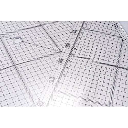 STAEDTLER 966 30 Triangle Ruler Drawing Set for Layout 11.8 inches (30 cm)
