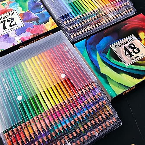 ZYQHMY 210Colors Watercolor Drawing Set Colored Pencils Artist Painting Sketching Wood Color Pencil School Art Supplies