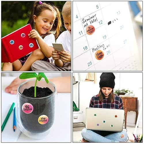 OISNGWNG Watercolor Reward/Incentive Stickers Motivational Sticker School Stationery Supplies