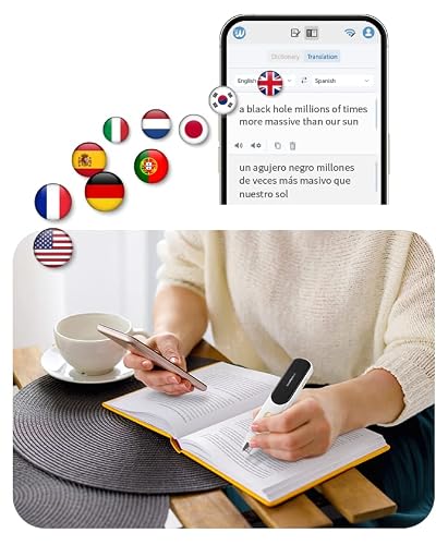 PenPower WorldPenScan Wi-Fi | OCR Pen Scanner | Reader Mode | Text to Speech for Dyslexia | Windows, Mac, Chromebook, iOS & Android