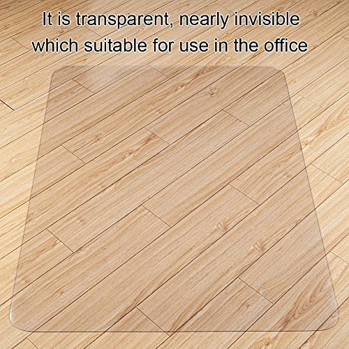 MLYYJH Floor Protection Mat Office Chair Underlay Extra Large Clear Plastic Carpet Runner - 1.5mm Thick Heavy Duty Waterproof Chair Mat for Hardwood Floors