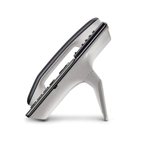 Poly Edge E350 IP Desk Phones (Plantronics + Polycom) – Easy to Install with Included Wi-Fi – 8-line Keys Supporting up to 32 Lines - Integrated Bluetooth for Mobile Phone and Headset Pairing