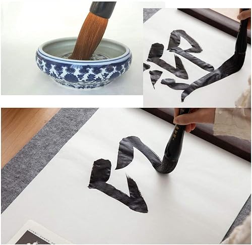 Chinese Painting Ink Brushes， chinese calligraphy brush,painting,Chinese Brush,Calligraphy Brush, Chinese Brush,Calligraphy Brush, Adult Larger Professional Chinese Calligraphy Brush Goat Hair Writing