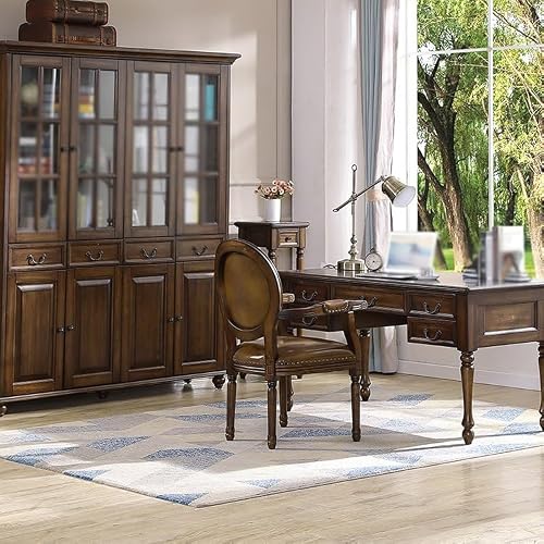 eexbz Home Office Desks Home Study Desk Wooden Desk Office Furniture, Suitable for Living Room, Bedroom, Study, Office Office Computer Desk