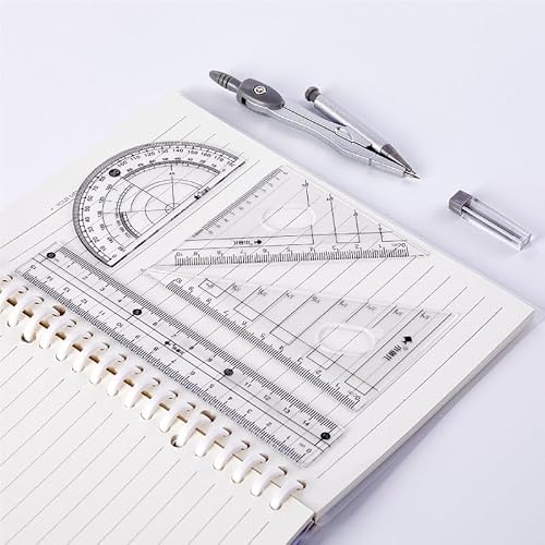 Alloy Compass Set with Ruler Scale in Package