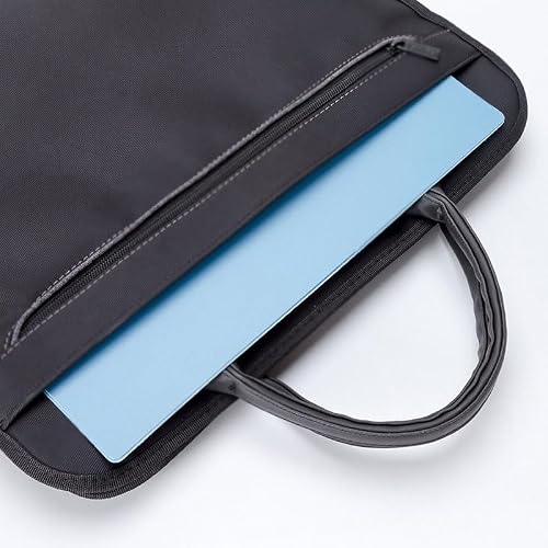 WSNHFUD Business handbag Men's thickened briefcase Leisure Large capacity office