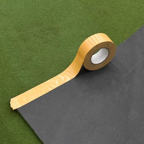 FORTRESS Double Sided Adhesive Tape [Packs of 1 or 12] - 33m Double Sided Tape Roll (Pack of 12)