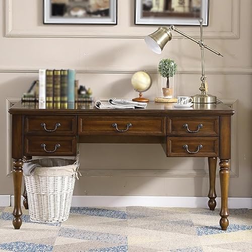 eexbz Home Office Desks Home Study Desk Wooden Desk Office Furniture, Suitable for Living Room, Bedroom, Study, Office Office Computer Desk