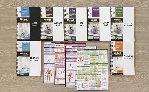 H&P Notebook Medical School Rotation Bundle with Neurology