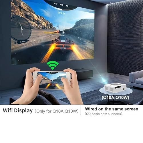 Projector 4K 1080P Android 7200 Lumens 4.0 for Home Theater Projectors Beamer