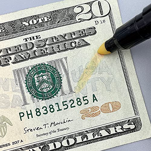 Huron Counterfeit Fake Money Bill Marker Detector Pen Marker (5/15/50/150/375/1500) (1500 pc)
