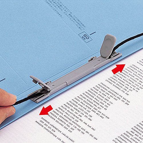 Lihit Lab F577-0 Eunobic Quick File, A4, 2 Holes, White