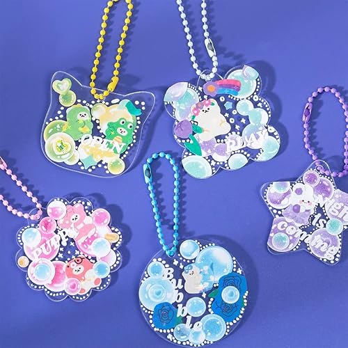 UOHLCX Dream Bubble Decorative Adhesive Tape Washi DIY Scrapbooking Sticker Label