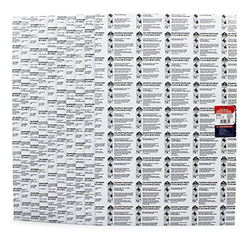 Elmer's Foam Board, Self-Adhesive, White, (Pack of 1)