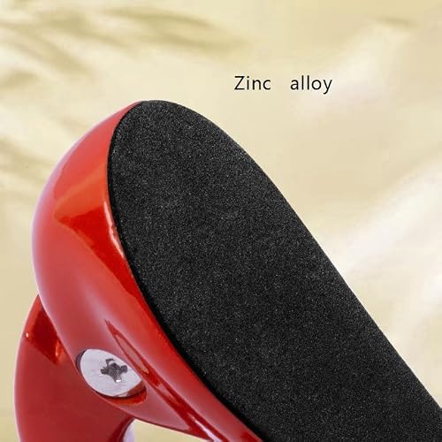 Zinc Alloy Anti Collision Door Stopper Strong Red