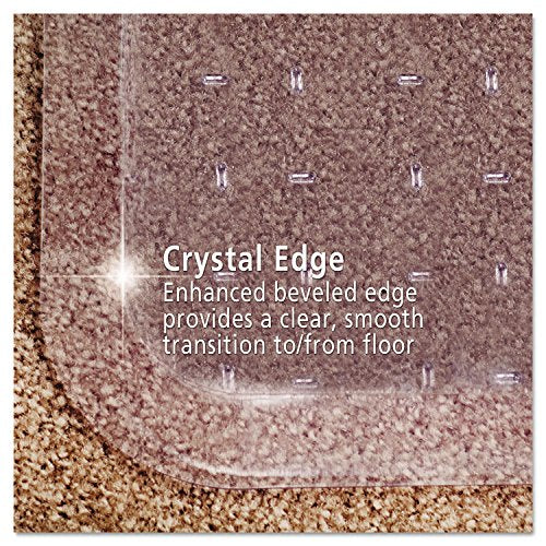 ES Robbins 124154 45x53 Lip Chair Mat, Performance Series AnchorBar for Carpet up to 1-Inch