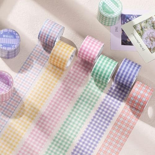 KLJUHGTR Washi Tape Art Craft Decorative Adhesive DIY Scrapbooking Sticker Label Stationery