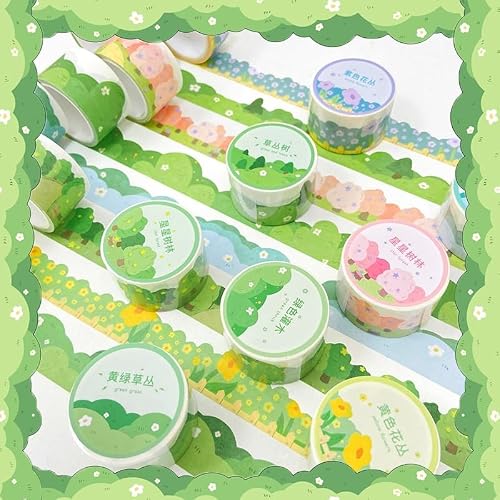 BFGRDDW Masking Washi Tape Art Decorative Adhesive DIY Scrapbooking Sticker Label