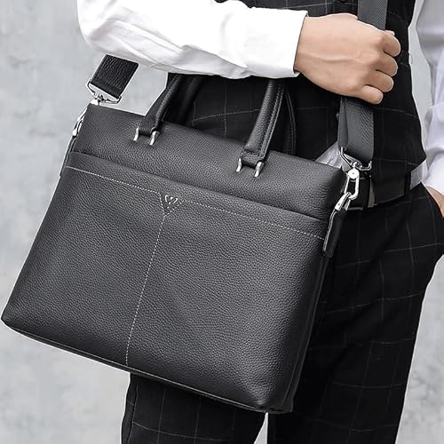 YRJFUT Large Capacity Briefcase Business Documents Bag Laptop Crossbody