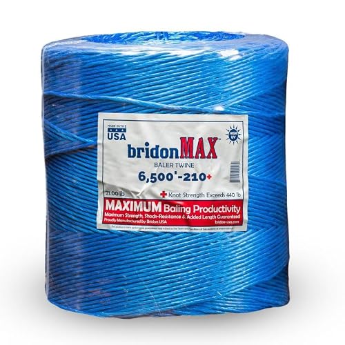 Bridon Max Hay Baling Twine - 210x6500' - Blue - Single Spool