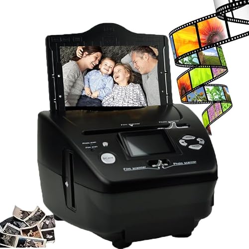 Photo/Business Card/Film Scanner, Digital Scanner(3 * 5/4 * 6/5 * 7 Paper Photos), Negative Scanner + Business Card Sorting Ocr Software