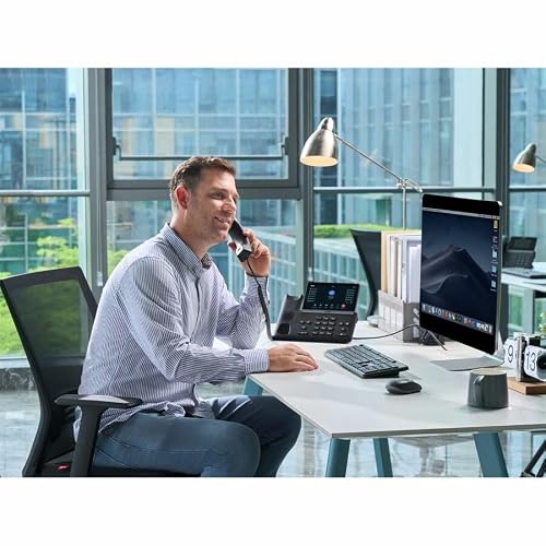 Yealink T77U IP Phone - Corded - Corded - 10 Multiple Conferencing - Wall Mountable, Stand Mountable - Classic Gray