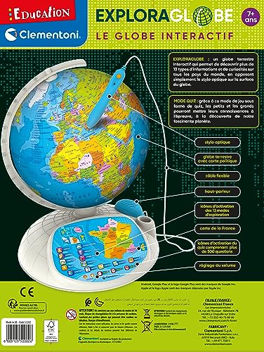 Clementoni - Petit Savant Interactive Globe French