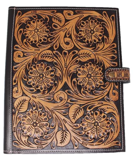 Men Women Western Style Tooled embossing Bible leather cover case 15FK02