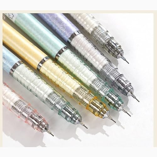 QERTYHKK Low Center of Mechanical Pencil 0.5mm Student Drawing Automatic Writing Supplies Stationery