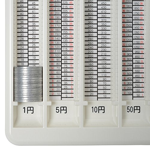 Engels coin counter coin counting container white YH3000W (japan import)