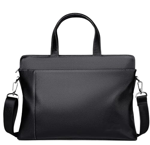STBTOO Briefcase Handbag Large Capacity Laptop Bag Men's Shoulder Messenger Bag
