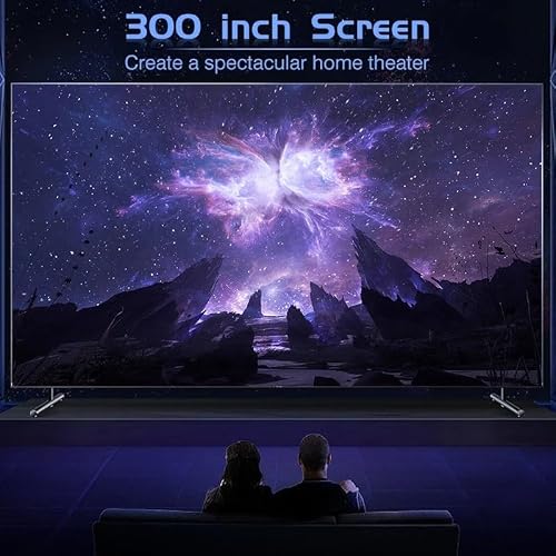 Projector 5G LED 4K Video Movie Smart Android 600 ANSI Lumens Home Theater Cinema Beamer Projectors