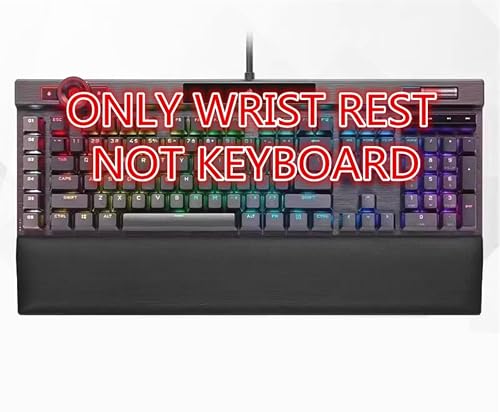 New Wrist Rest for Corsair K100 RGB Mechanical Gaming Keyboard Wrist Rest Pad Palm Protection (Not Include Keyboard) (Only Fit for Corsair K100)