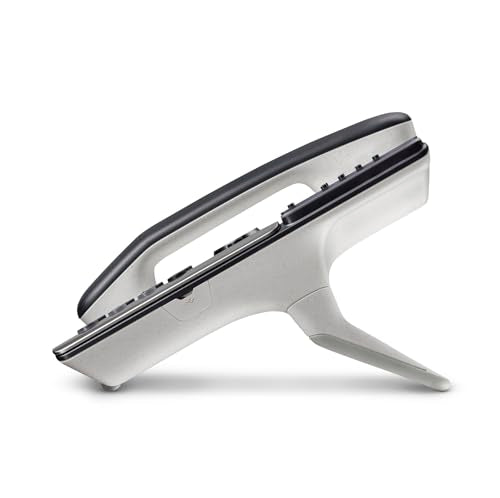 Poly Edge E350 IP Desk Phones (Plantronics + Polycom) – Easy to Install with Included Wi-Fi – 8-line Keys Supporting up to 32 Lines - Integrated Bluetooth for Mobile Phone and Headset Pairing