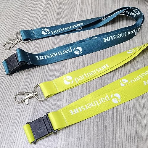 Handwerke Custom Lanyard 30/50/1000pcs personalized lanyards Print Your Logo/Photo/Text/Name/Image For Office School Event (500pcs, Lanyard2)