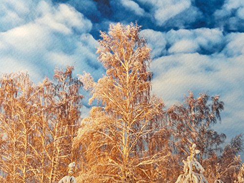 17" X 22" Cold Press Watercolor Fine Art Inkjet Paper - 25 Sheets