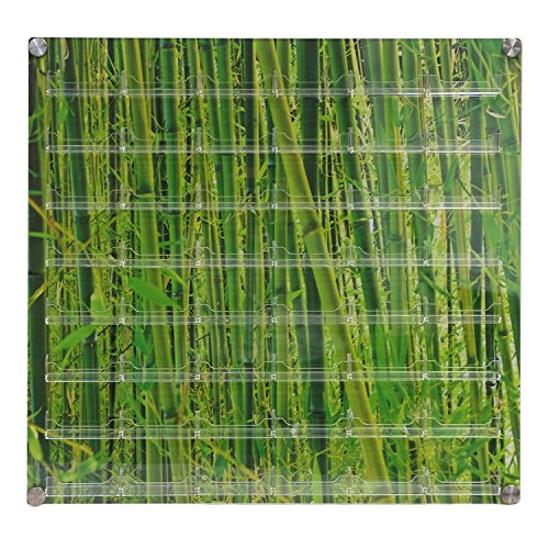 SOURCE ONE Acrylic 48 Pocket Wall Mount Business Card Holder
