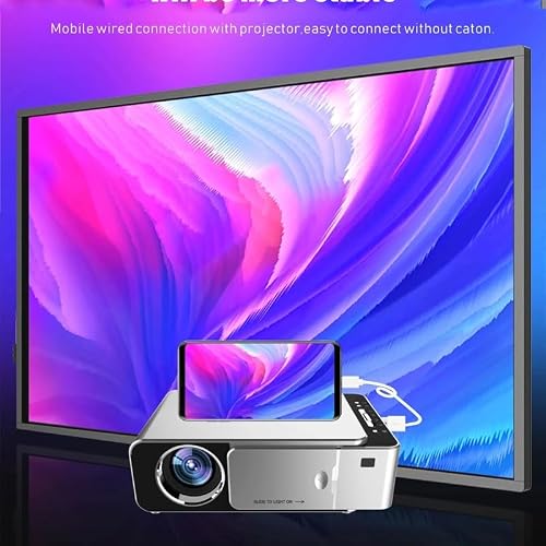 Led Projector 4000 Lumen 720p Portable Cinema Proyector Android 3D Home Theater