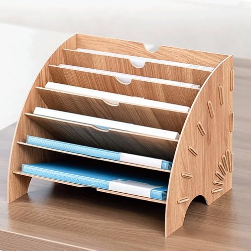 Yinj1835hh File holder Fan Shaped File Rack Desktop Storage Office Data Classification Folder Office
