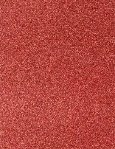 LUXPaper 8.5" x 11" Paper | Letter Size | Holiday Red Sparkle | 90lb. Text | 1,000 Qty