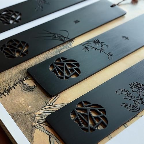 Signature Pen Bookmark Set Carved Out Classical Chinese Literature
