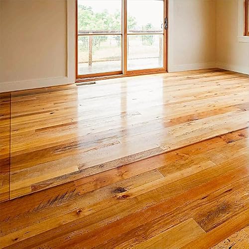 Large Clear Floor Mat 48.03"×72.05" - Pet Flooring Protector, Clear Plastic Rug Protector, Vinyl Floor Mat - Ideal for Hardwood Floors, Home & Office Use - Waterproof and Easy to Clean