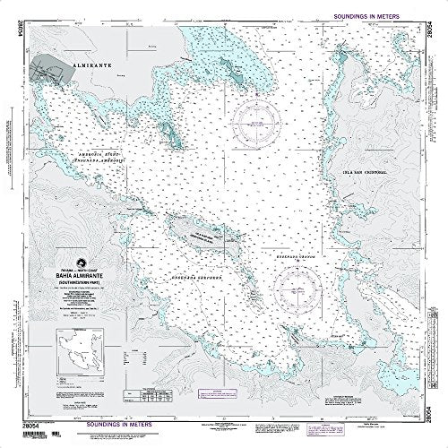 NGA Chart 28054: Bahia Almirante (TRADITIONAL PAPER) 33 x 33