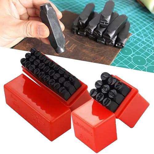 Alphabet Letter Number Stamp Punch Hardened Steel Metal DIY Craft Mold Tools