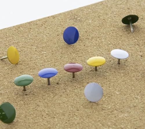 24 Pack, Assorted Color Thumb Tack (150/Pack)