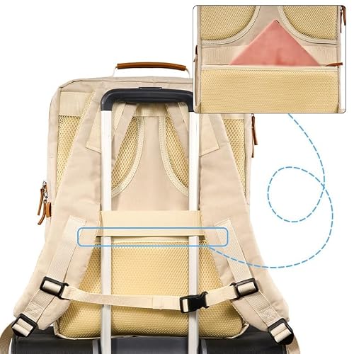 PADZEQ Travel Laptop Carry Backpack for Women Men
